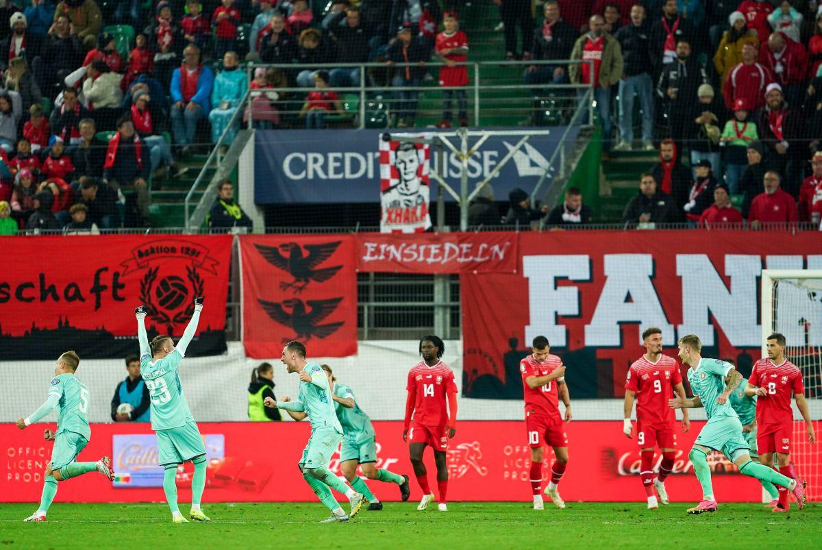 Elveția - Belarus, preliminarii EURO 2024 / FOTO: Imago