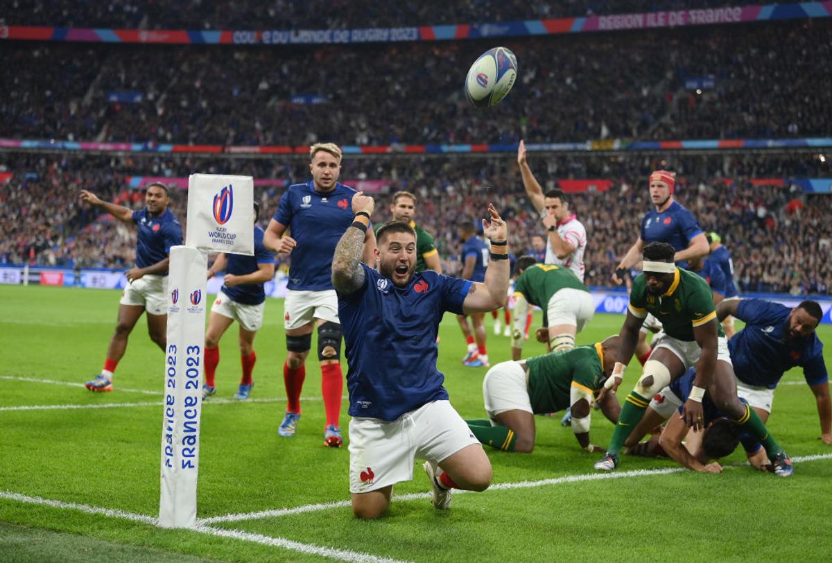 Cele mai spectaculoase imagini din Franța - Africa de Sud, sfert la Cupa Mondială de rugby