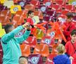 Copiii au făcut curat în urma lor în tribune, după România - Andorra