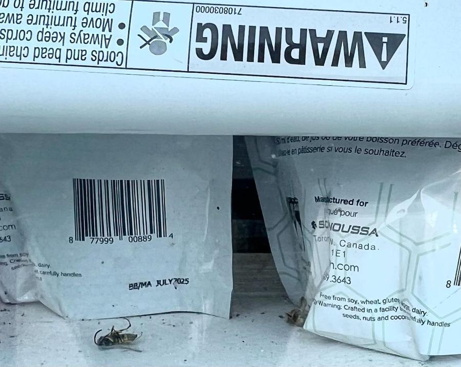 O insectă moartă și etichete ale produselor Schinoussa, în geamul de la sediul Quantum Nutrition „De ce taci, Simona Halep?”. Avocații jucătoarei refuză să divulge tribunalul unde spun că au dat în judecată firma canadiană care a produs „suplimentul contaminat”