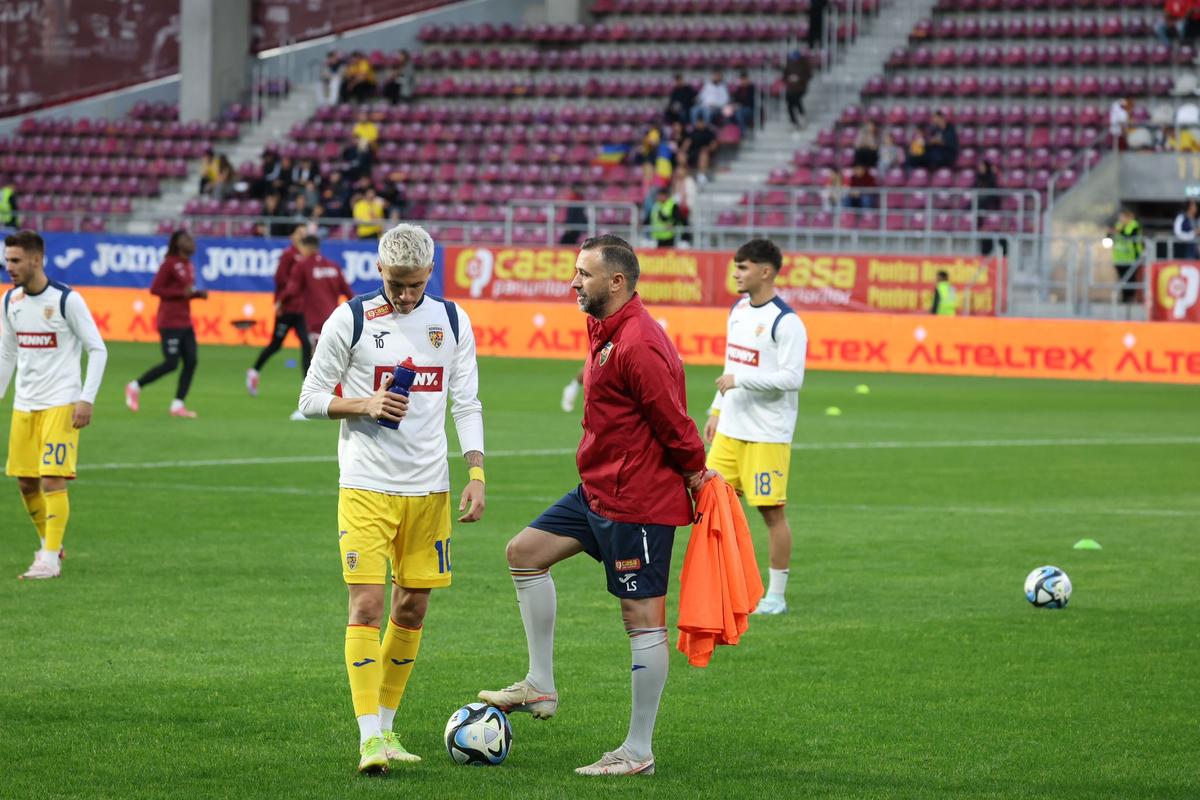 Personalități importante din fotbalul românesc, prezente la meciul decisiv al României U21 pentru calificarea la EURO 2025