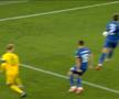 Penalty pentru Lituania în meciul cu România / FOTO: Capturi @Antena 1