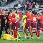 Criza lui Daniel Pancu la meciul României U21 cu Elveția U21, foto: Ionuț Iordache (GSP)