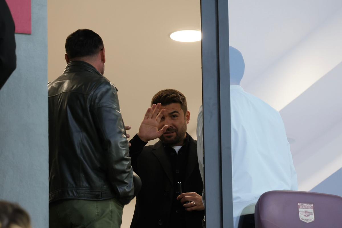 Personalități remarcante din fotbalul românesc și-au făcut apariția la stadion pentru meciul României U21 / Foto: Ionuț Iordache GSP