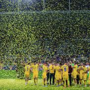 Bucuria „tricolorilor” după calificarea la EURO 2025 / Foto: Ionuț Iordache GSP