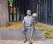 Statuia lui James Naismith, din Kaunas