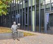 Statuia lui James Naismith, din Kaunas
