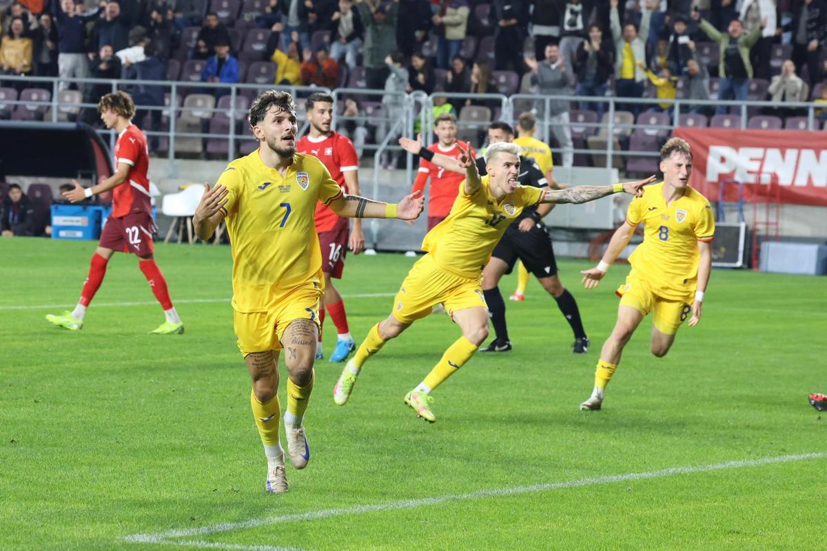 CA-LI-FI-CA-RE! România U21 a reușit meciul PERFECT cu Elveția și merge la Euro 2025! Ianis Stoica a fost MVP