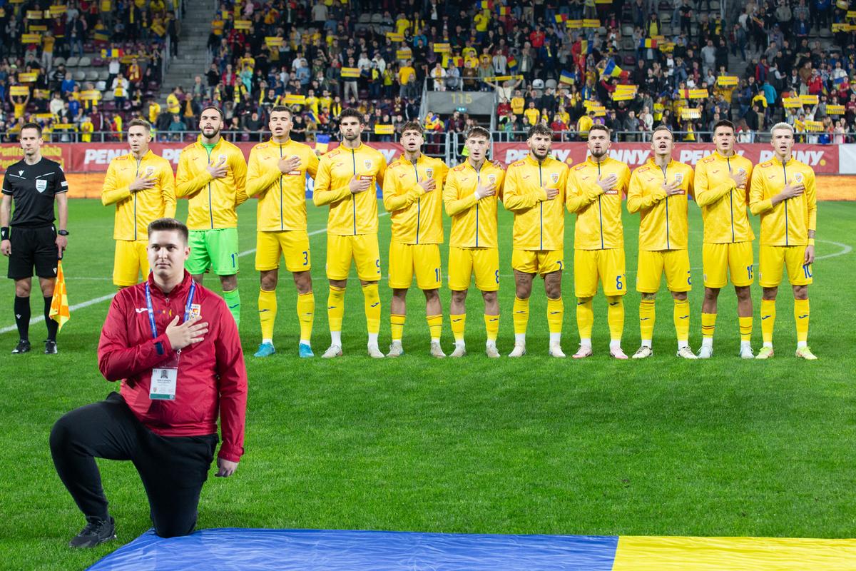Semnul făcut de Daniel Pancu la „finala” României U21 pentru Euro! A țipat la căpitanul Munteanu cu 10 secunde înainte de start: „Louis, Louis”