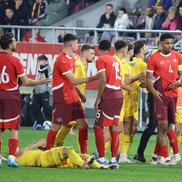 Criza lui Daniel Pancu la meciul României U21 cu Elveția U21, foto: Ionuț Iordache (GSP)