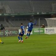 Penalty pentru Lituania în meciul cu România / FOTO: Capturi @Antena 1