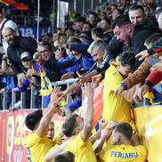 Ianis Stoica, explozie de bucurie după golul marcat în România U21 - Elveția U21. Foto: Ionuț Iordache GSP