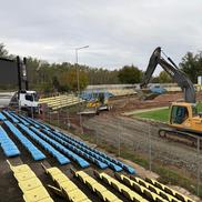 Așa arată acum stadionul din Slobozia