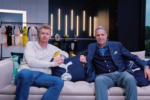 Johan Lange (în stânga) și Fabio Paratici sunt noii directori sportivi ai lui Tottenham // foto: Instagram @ Tottenham