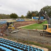 Așa arată acum stadionul din Slobozia