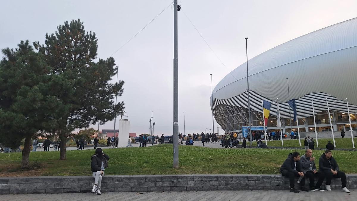 Universitatea Craiova - Getafe, imagini înainte de meci