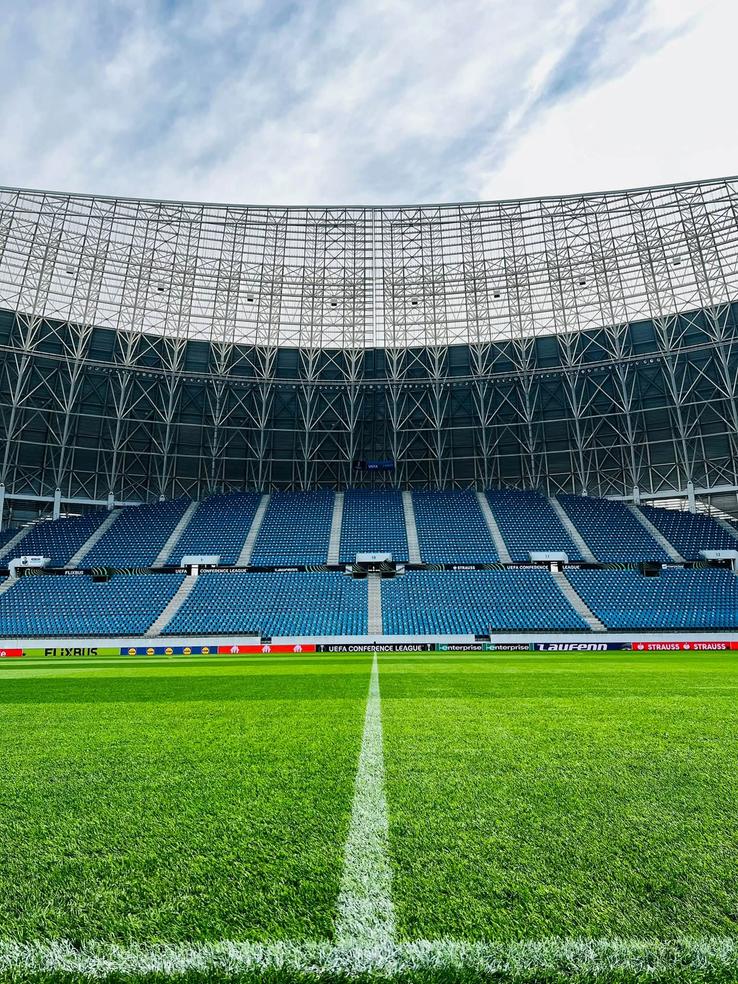 Universitatea Craiova - Getafe, imagini înaintea partidei din Conference League / FOTO: Facebook @Universitatea Craiova
