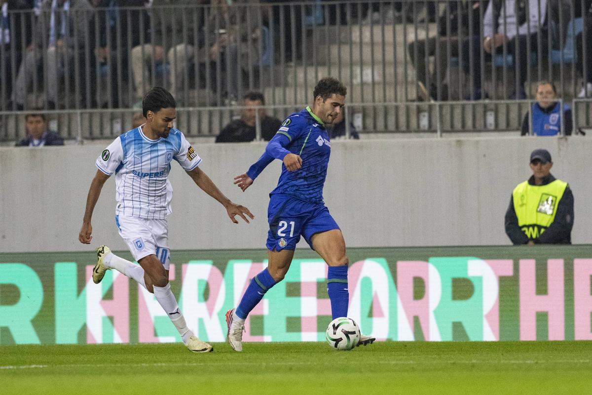 Universitatea Craiova - Getafe, cadre de Imago