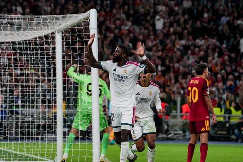 Antonio Rudiger, eroul lui Real Madrid în meciul cu AS Roma // foto: imago images
