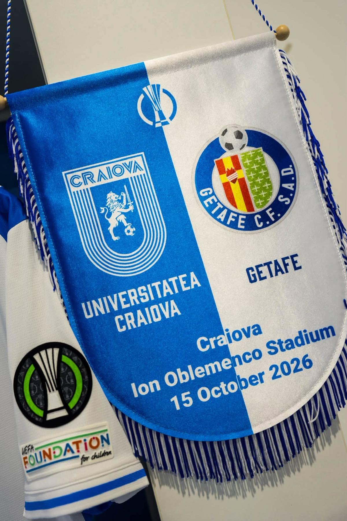 Universitatea Craiova - Getafe, imagini înaintea partidei din Conference League
