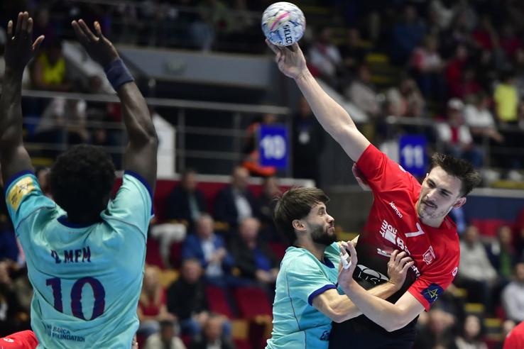 Dinamo - Barcelona, în Liga Campionilor la handbal masculin // FOTO: Cristi Preda (GSP)