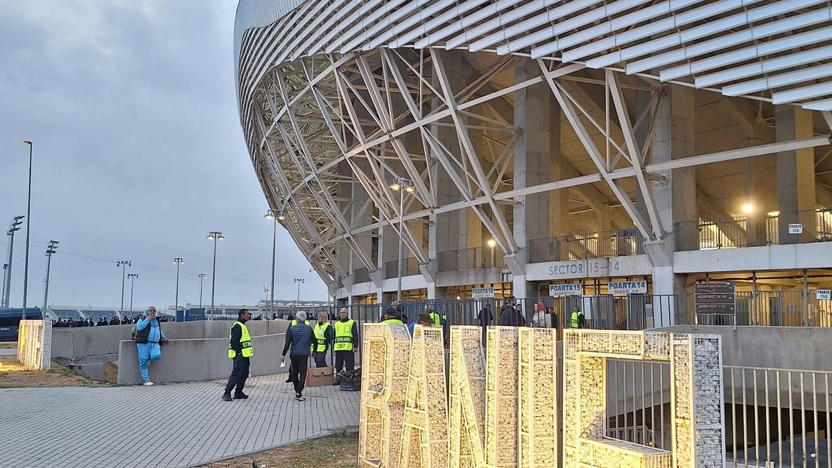 Universitatea Craiova - Getafe, imagini înainte de meci