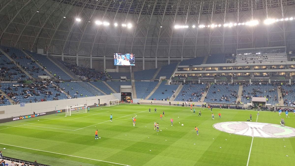 Universitatea Craiova - Getafe, imagini înainte de meci