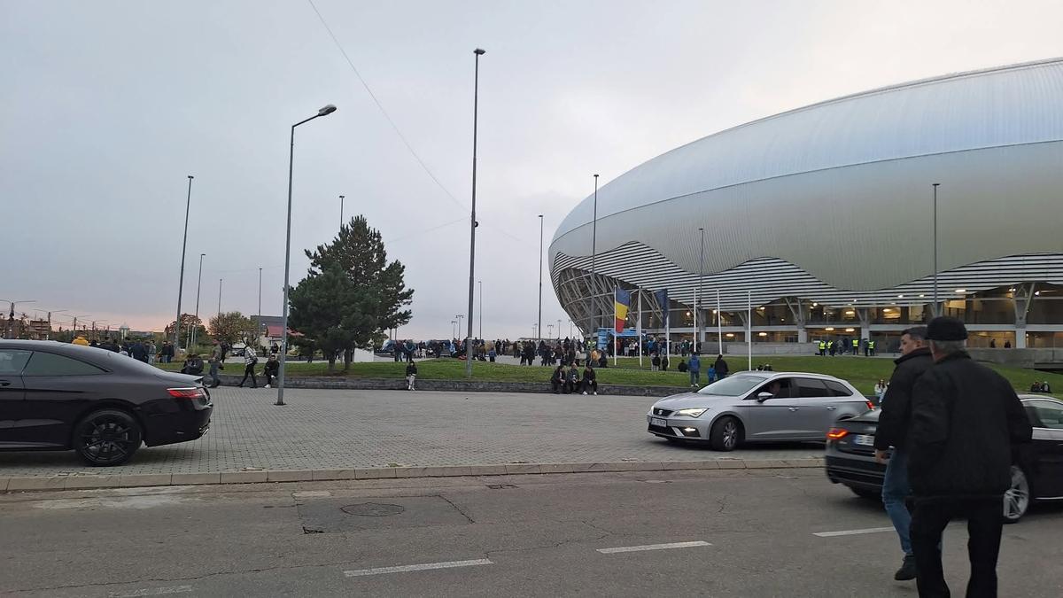 Universitatea Craiova - Getafe, imagini înainte de meci