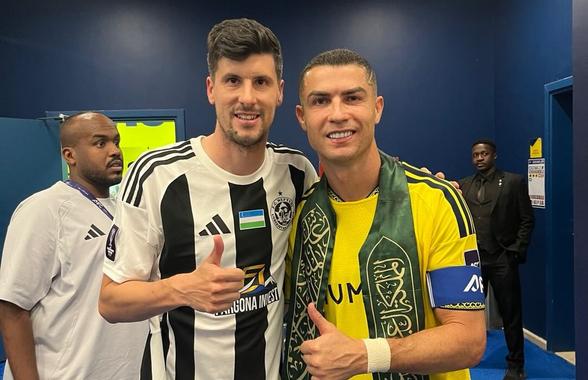 Fostul atacant al lui Dinamo, întâlnire cu Cristiano Ronaldo: „Împreună, peste 1000 de goluri”