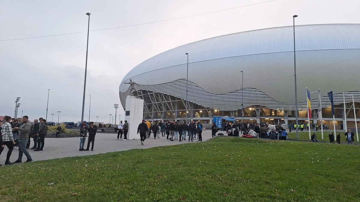 Universitatea Craiova - Getafe, imagini înainte de meci