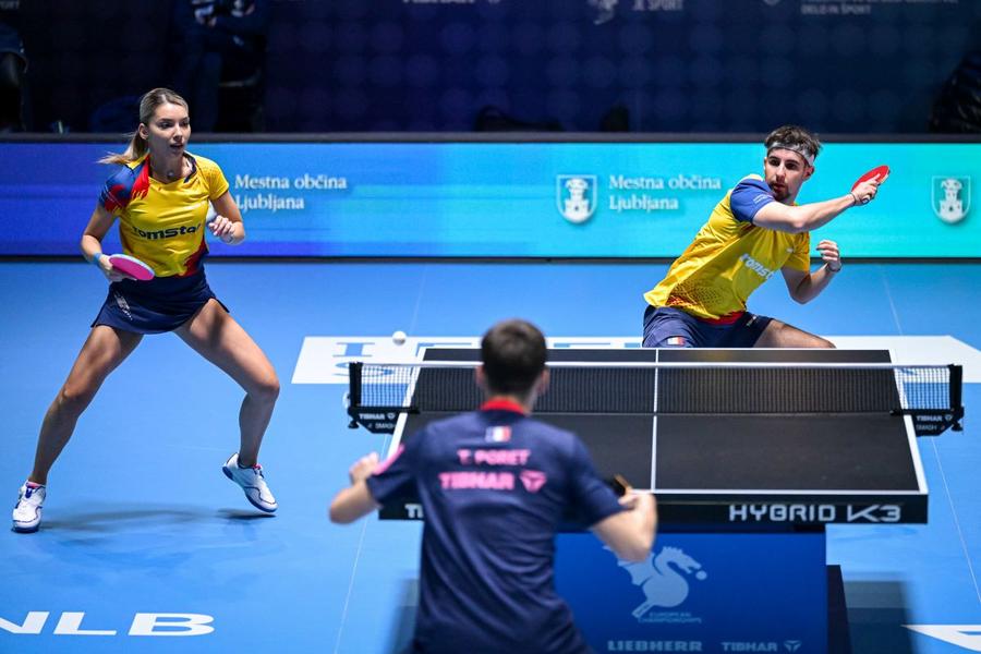 Bernadette Szocs și Eduard Ionescu rămân cu medalia de bronz la Campionatele Europene de la Ljubljana
