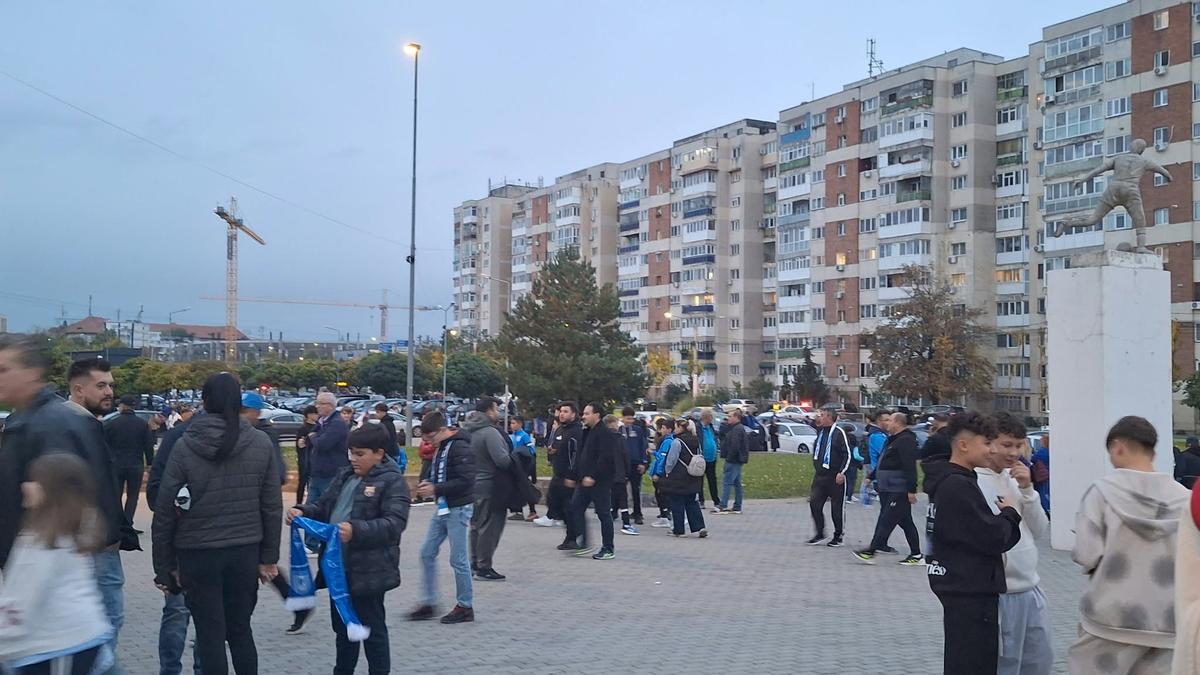 Universitatea Craiova - Getafe, imagini înainte de meci