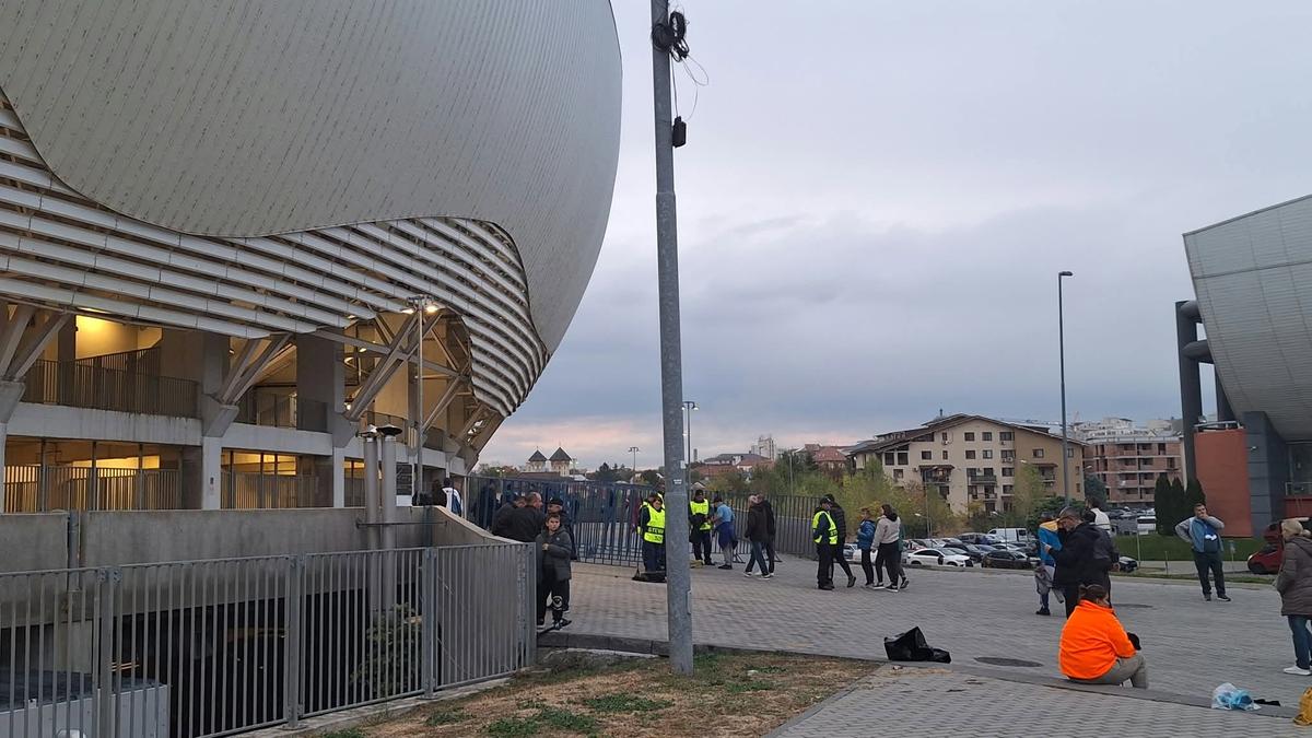 Universitatea Craiova - Getafe, imagini înainte de meci