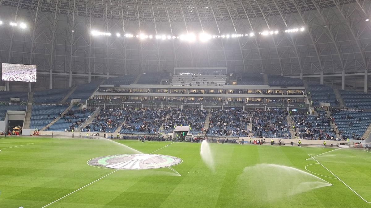 Universitatea Craiova - Getafe, imagini înainte de meci