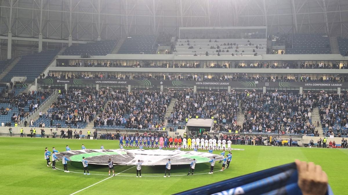 Universitatea Craiova - Getafe, imagini înainte de meci