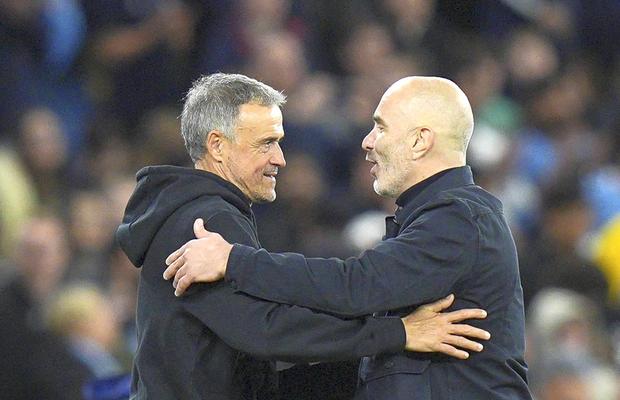 „Un meci bizar!” » Enzo Maresca a dezvăluit ce i-a spus Luis Enrique după Manchester City - PSG 2-4