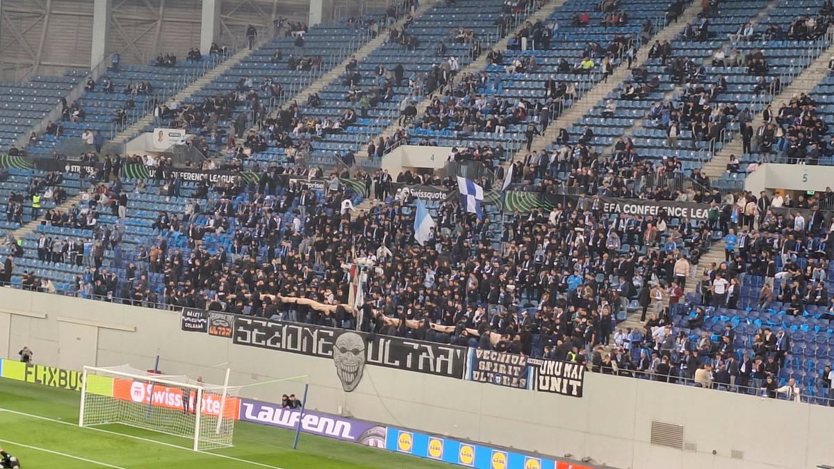 Universitatea Craiova - Getafe, imagini înainte de meci