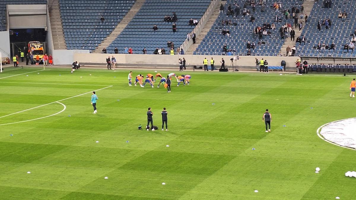 Universitatea Craiova - Getafe, imagini înainte de meci