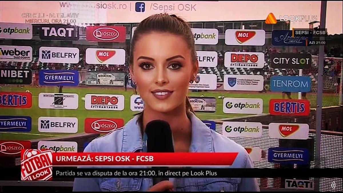 FOTO Cel mai sexy reporter LOOK se destăinuie: „Suporterii români sunt comozi, le lipsește pasiunea cu adevărat”
