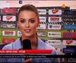 FOTO Cea mai sexy prezentatoare de la LOOK TV se destăinuie: „Suporterii români sunt comozi, le lipsește pasiunea cu adevărat”