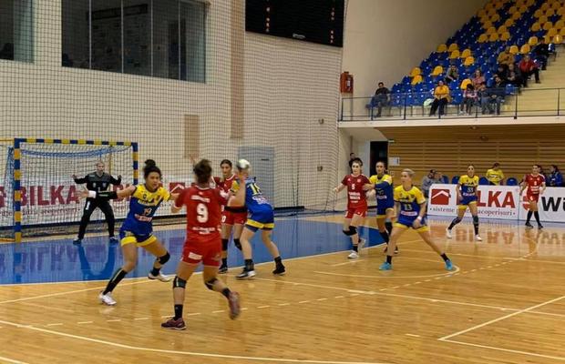 Corona Brașov - Gloria Bistrița // Duelul românesc pentru calificarea în grupele Cupei EHF, partea a doua!