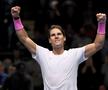 TURNEUL CAMPIONILOR // VIDEO + FOTO Rafael Nadal a revenit fantastic în față lui Tsitsipas, dar calificarea în semifinale depinde de meciul Medvedev - Zverev