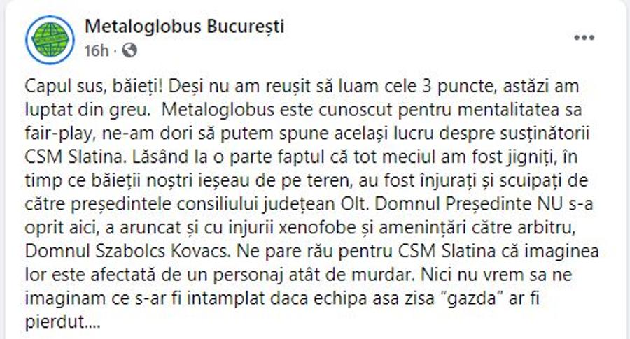 Scandal monstru în Liga 2: „Jucătorii noștri au fost scuipați și înjurați de președinte” + fratele lui Istvan Kovacs ar fi fost hărțuit cu jigniri xenofobe!