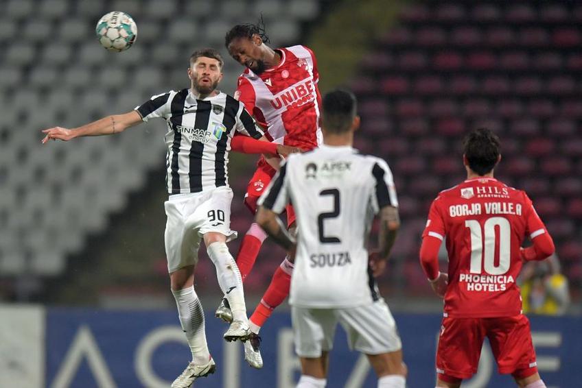 Dinamo a remizat cu Astra, scor 1-1, într-un meci restant din Liga 1. foto: Raed Krishan