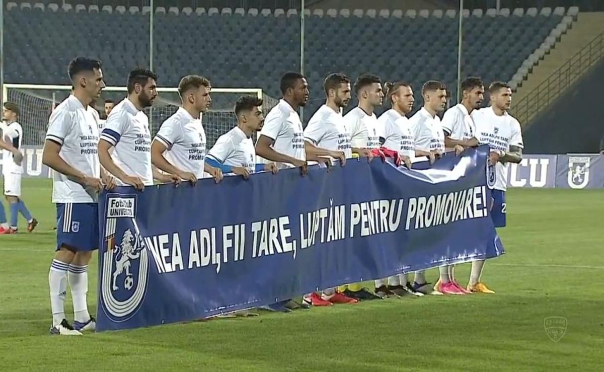 FC U Craiova 1948 - Gloria Buzău, mesaj Adrian Mititelu