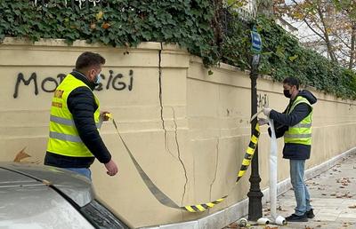 După baza din Berceni, ultrașii au vandalizat și palatul lui Gigi Becali: „Voiau să vină la mine acasă, vreau să facă pușcărie!”