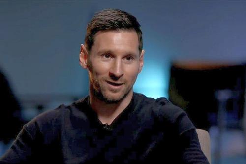Leo Messi, Foto: Captura @Movistar Plus
