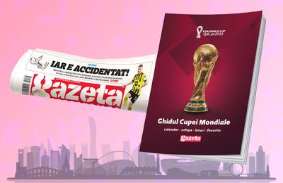 Vineri, 18 noiembrie, GRATUIT cu Gazeta Sporturilor, ai Ghidul Cupei Mondiale!