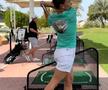 Simona Halep, pe terenul de golf / Sursă foto: Instagram