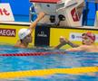 David Popovici și Matt Richards după o cursă la Fukuoka FOTO Raed Krishan